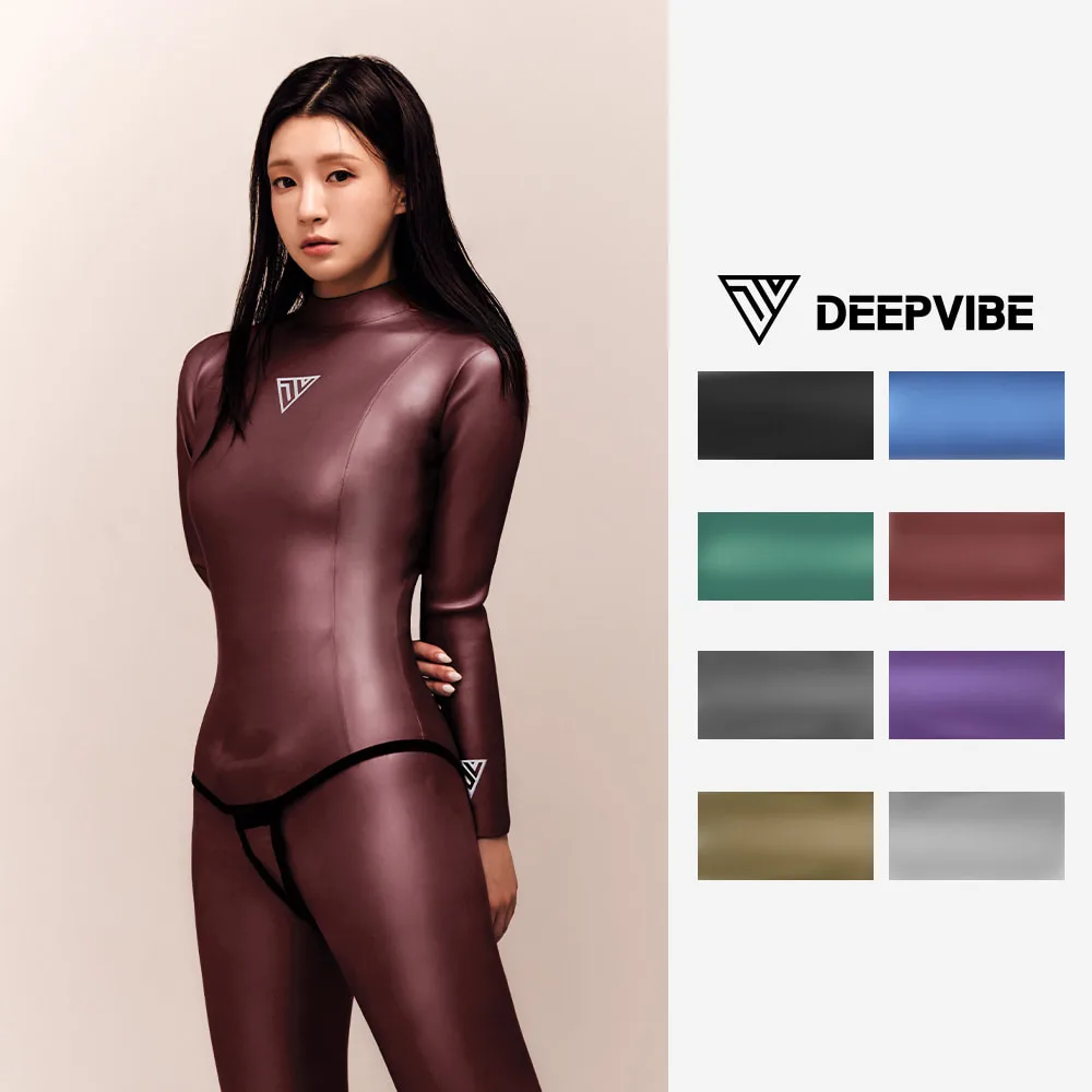 딥바이브 후드리스 프리다이빙 슈트 여성 야마모토